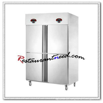 R134 4 Portas De Fibração De Temperatura Dupla / Refrigeração Estática Cozinha Congelador E Geladeira